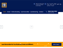 Tablet Screenshot of businessleadservices.com